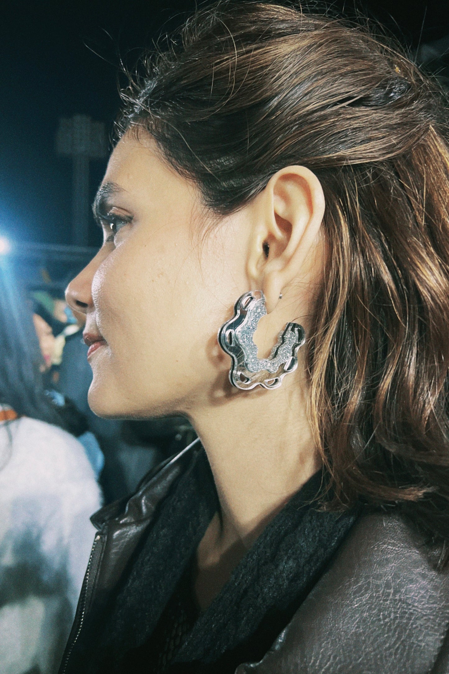 Kachi Silver Hoops