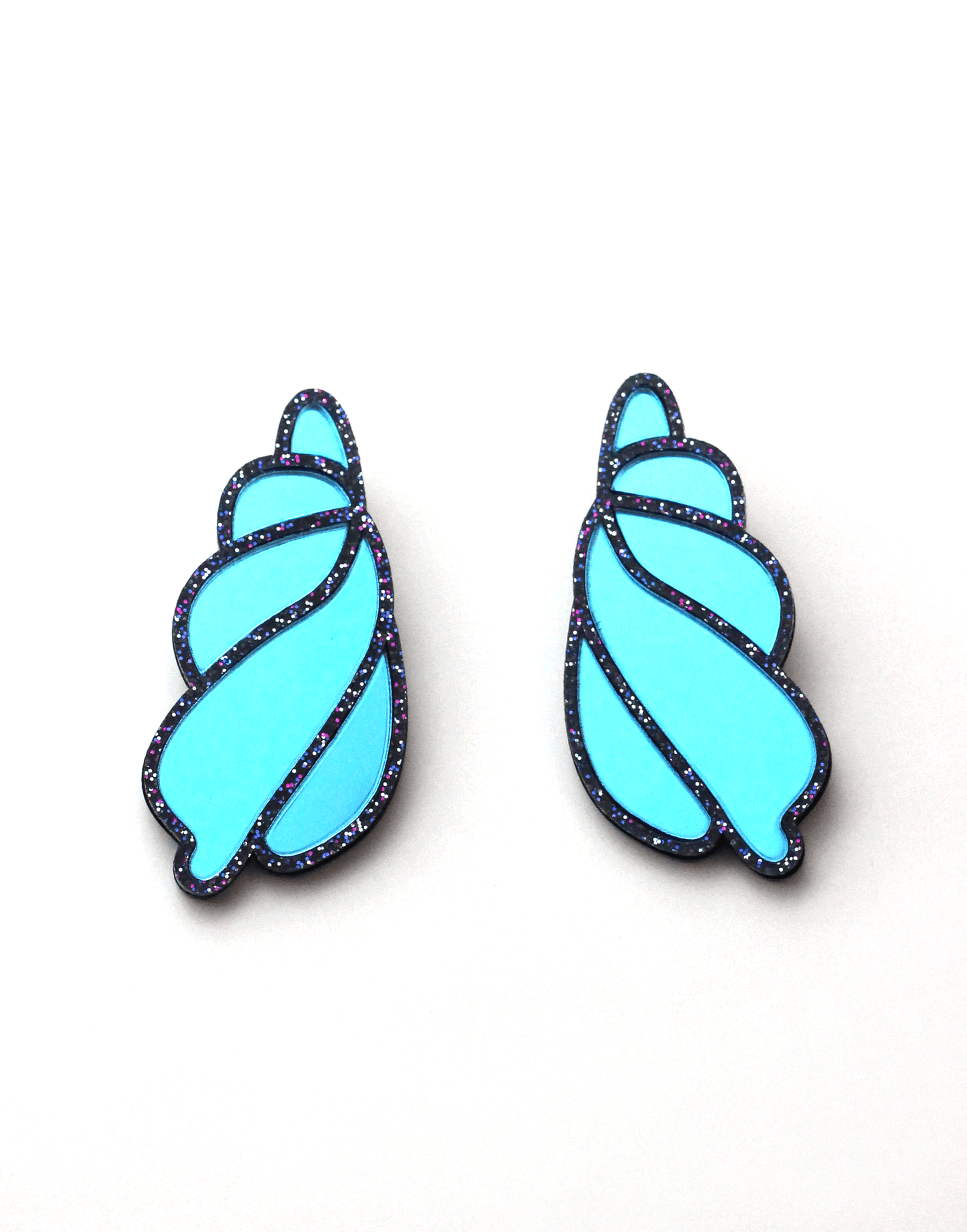 Caracolito Blue Earrings