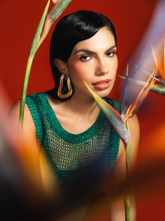 Celeste Golden Earrings