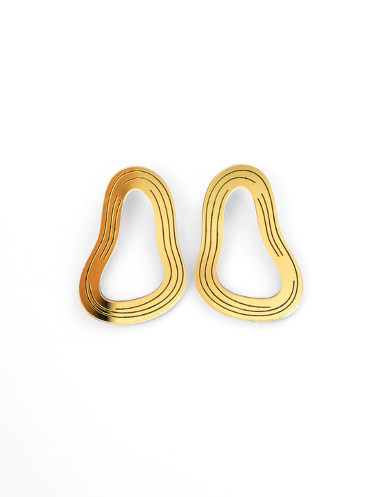 Celeste Golden Earrings