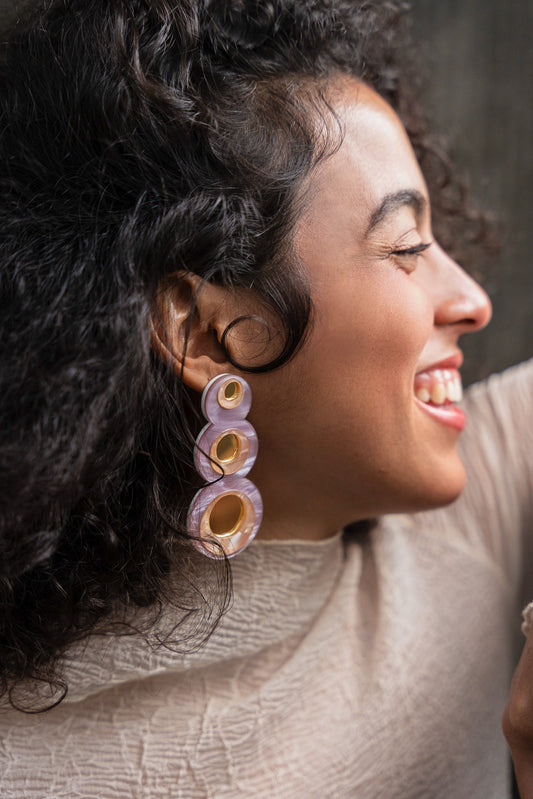 Rondé Lila Earrings