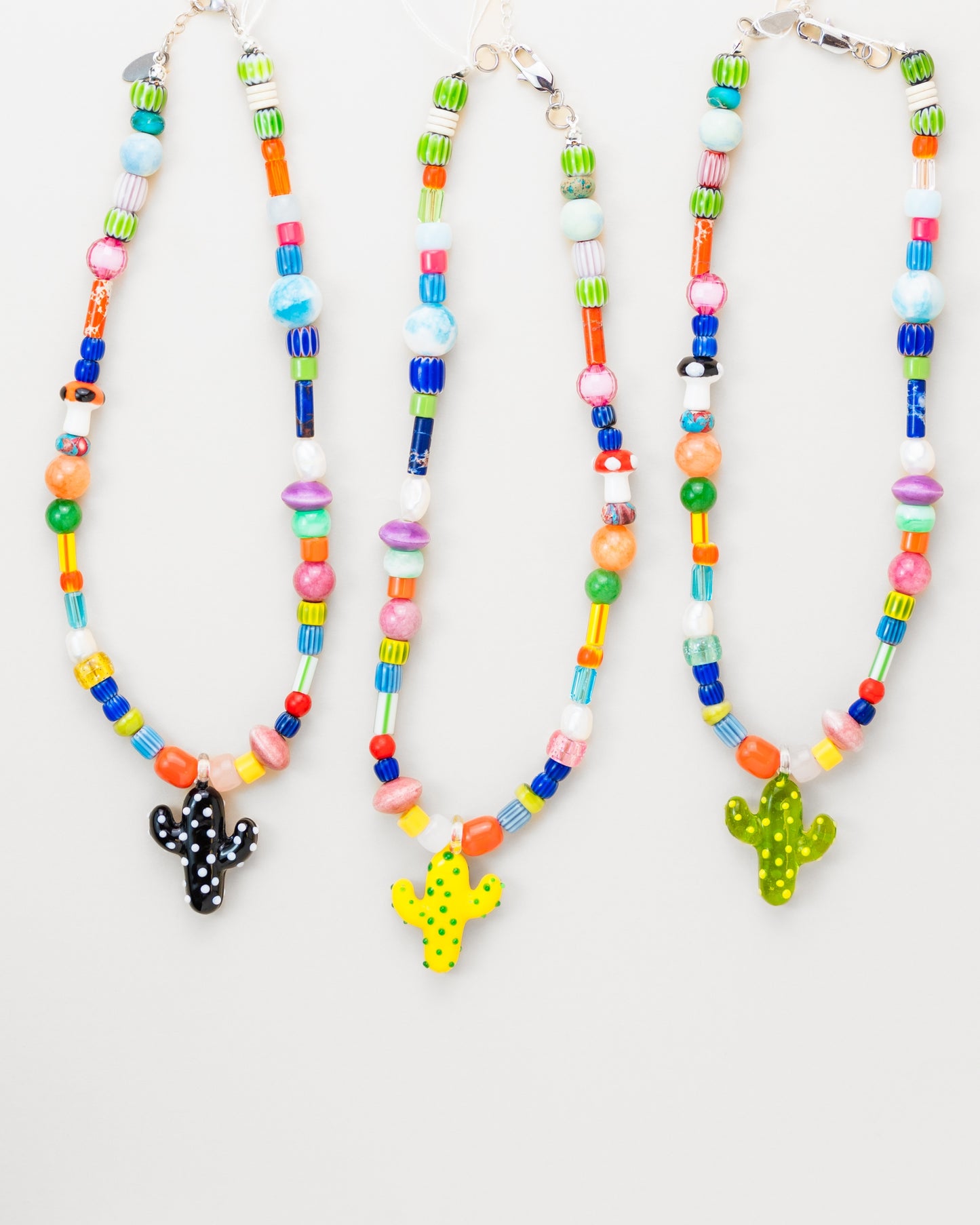 Funky Cactus Necklace