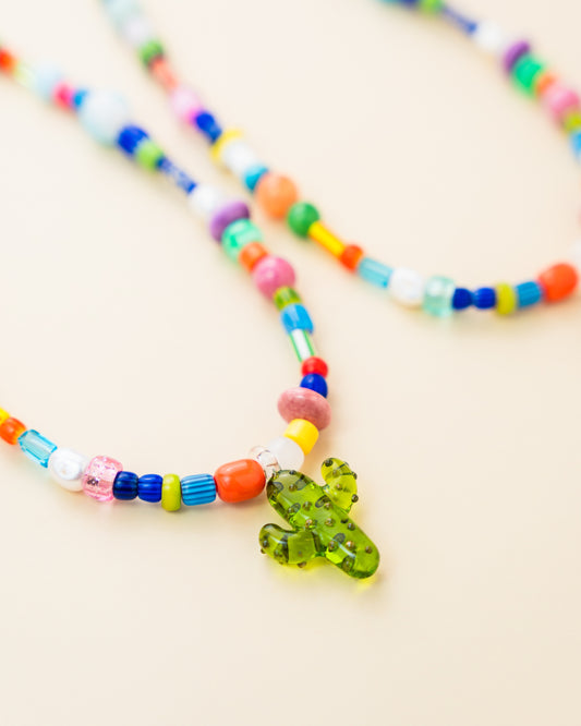 Funky Cactus Necklace