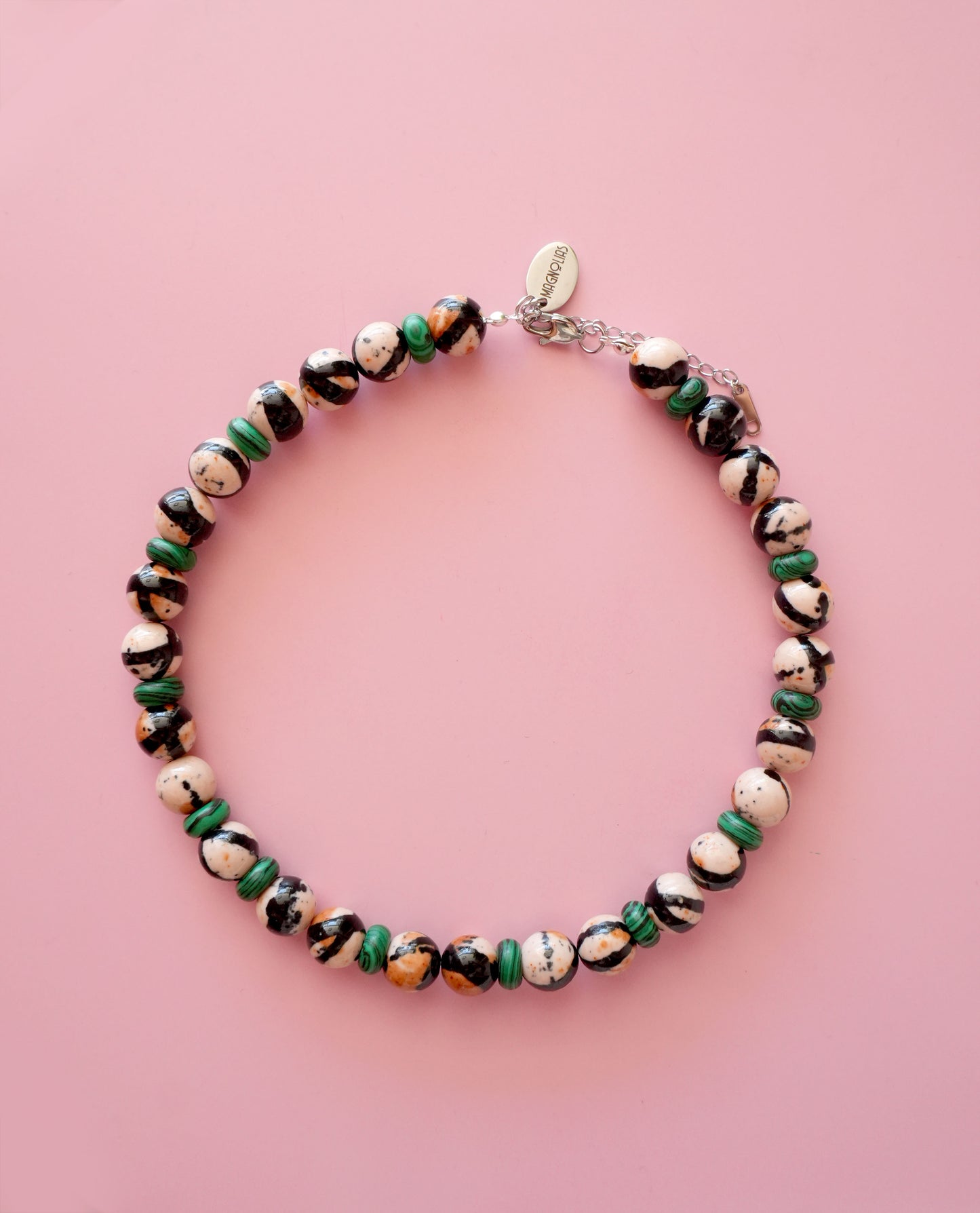Green Beaded Necklace