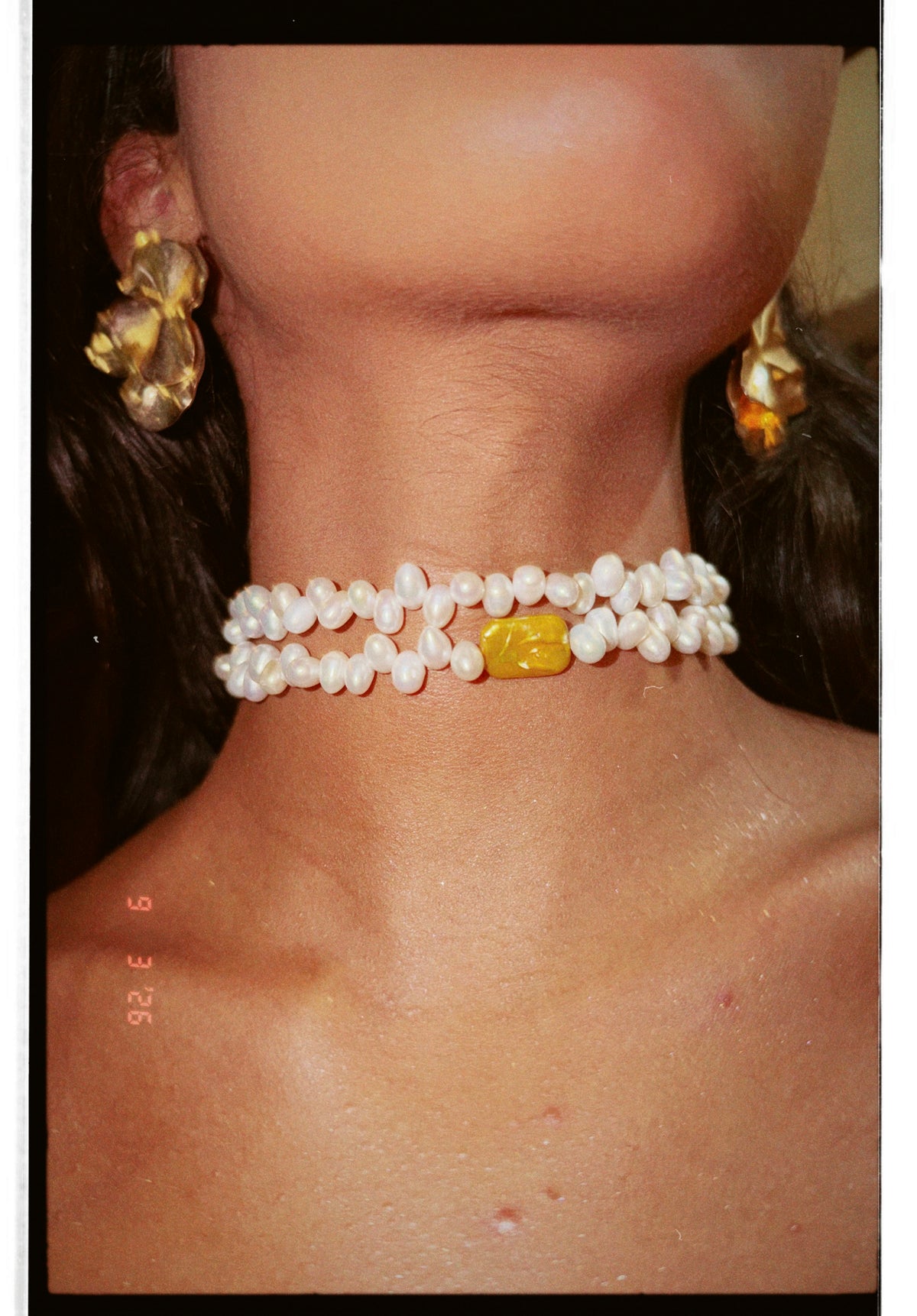 Sunset Pearl Chocker
