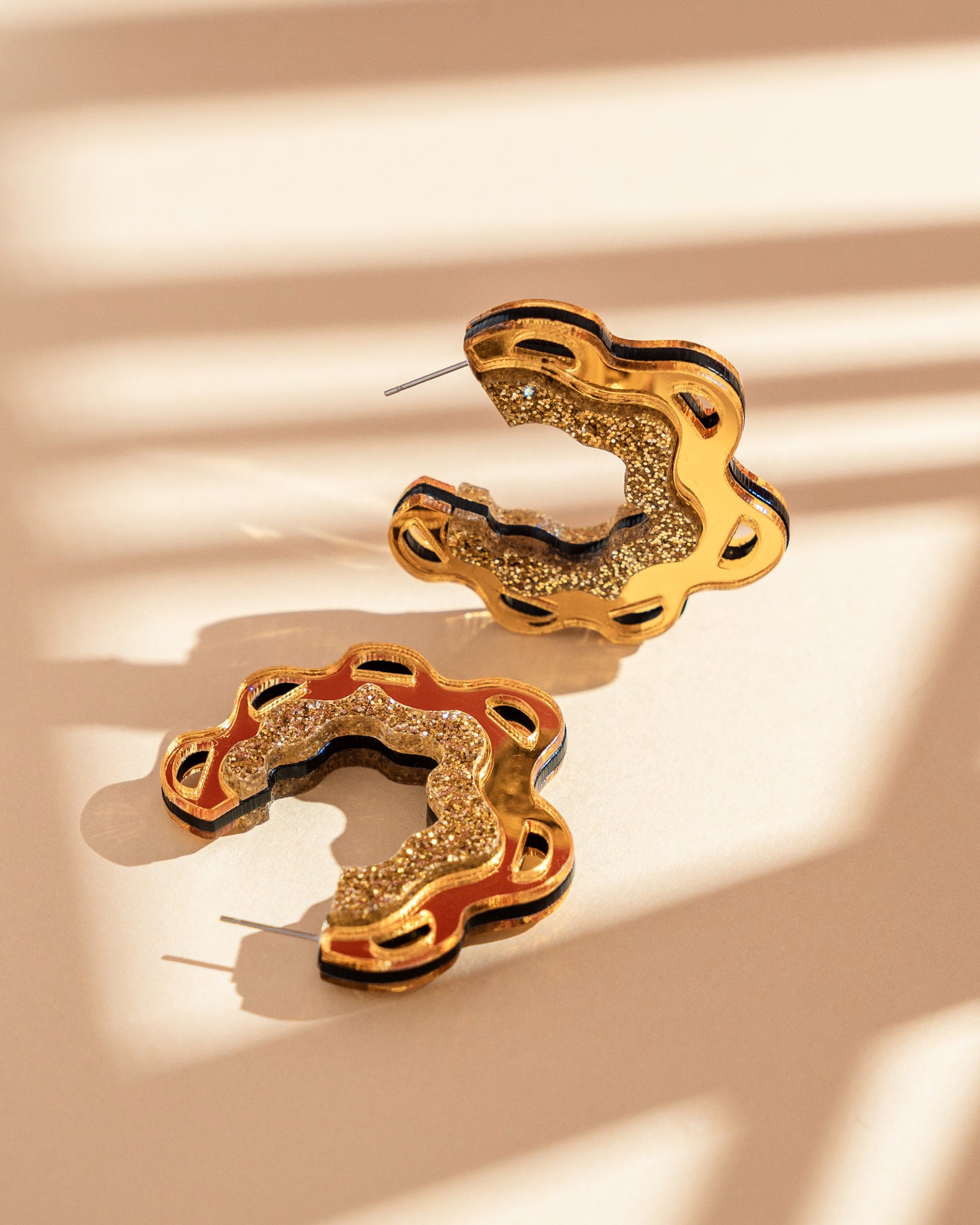 Kachi Golden Hoops