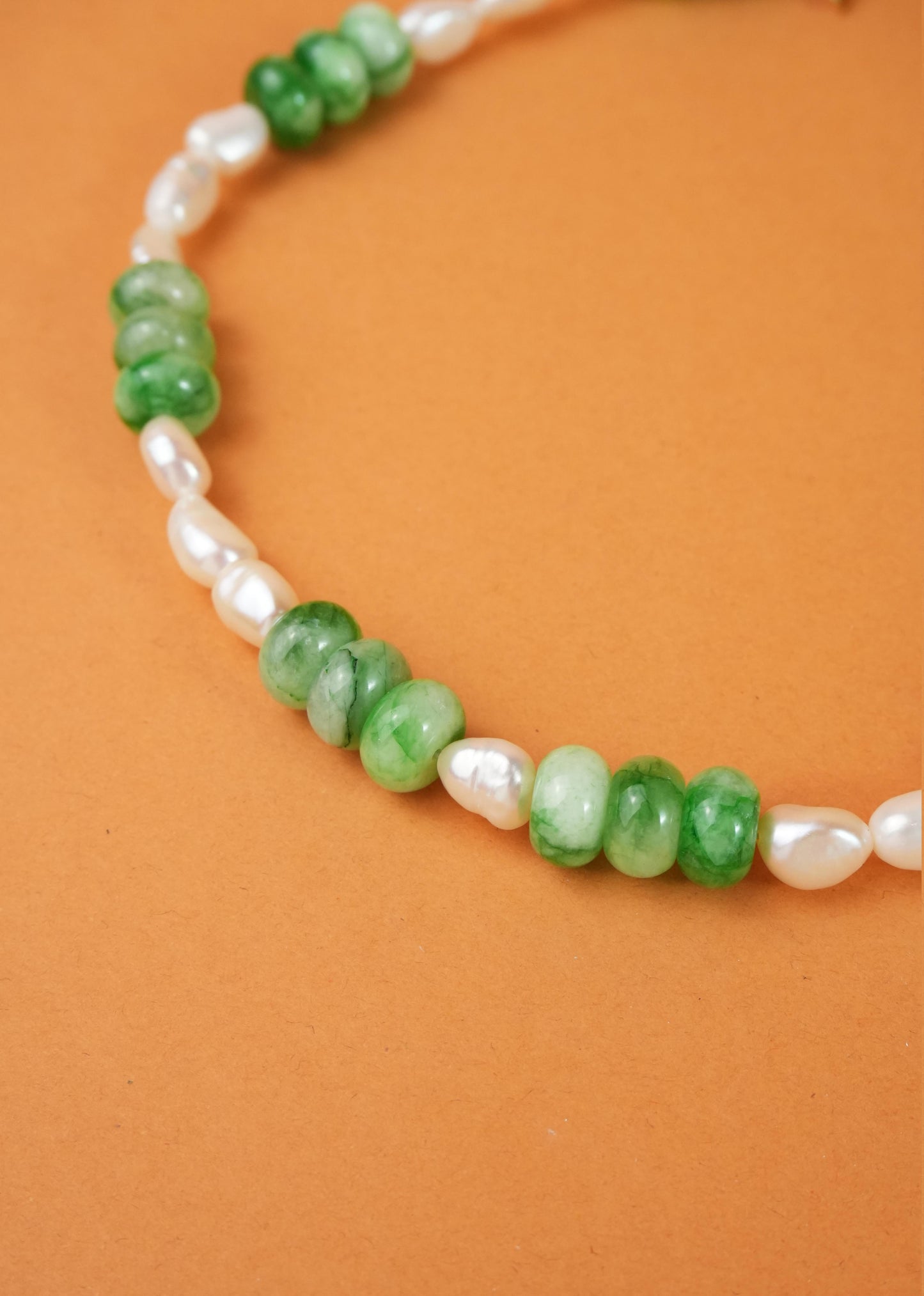 Matcha Pearl Necklace