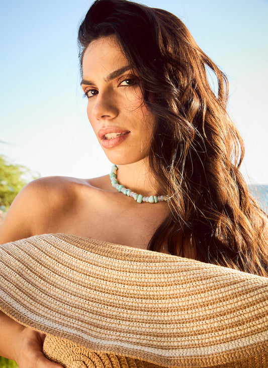 Larimar & Opaline Necklace