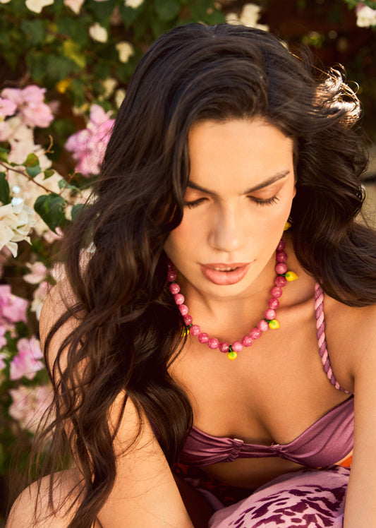 Pink Lemonade Necklace