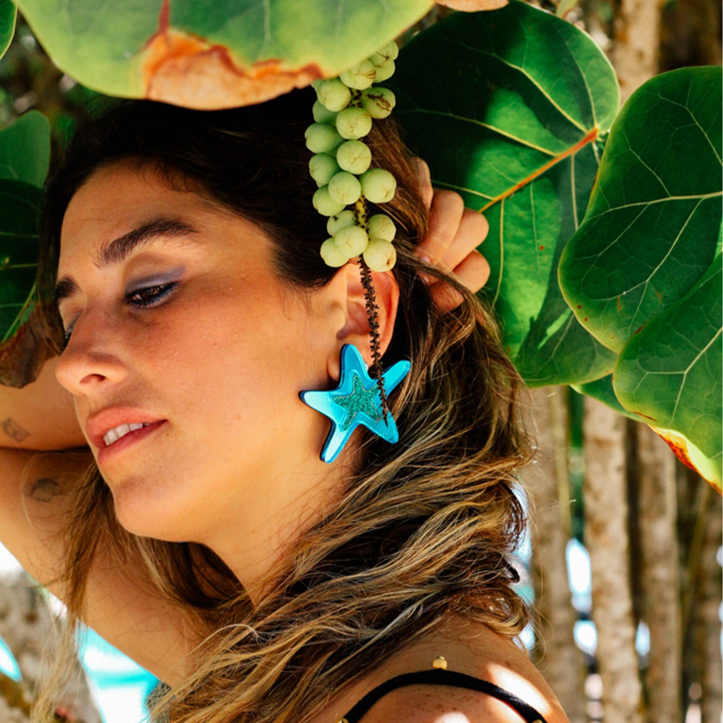 Sea Star Blu Earrings