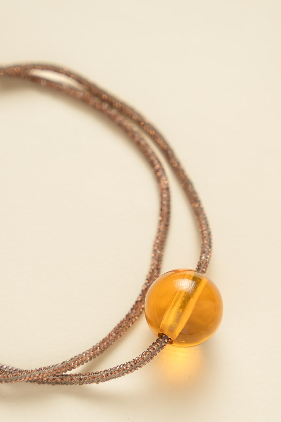 Amber Wrap Necklace