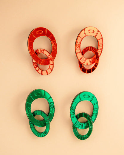 Atabey Green Earrings