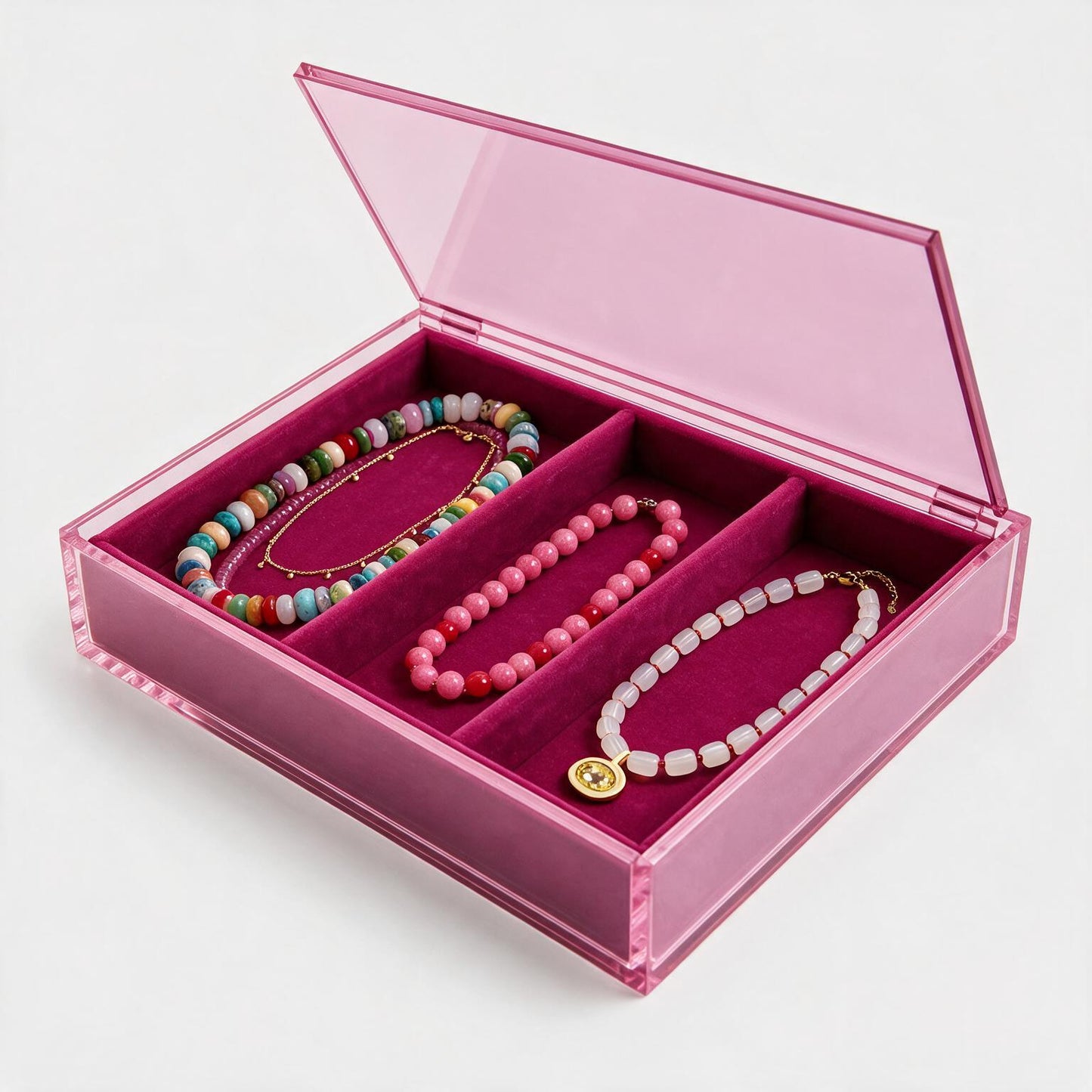 Magnolias Velvet Necklace Vault