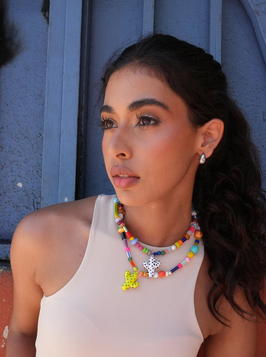Funky Cactus Necklace