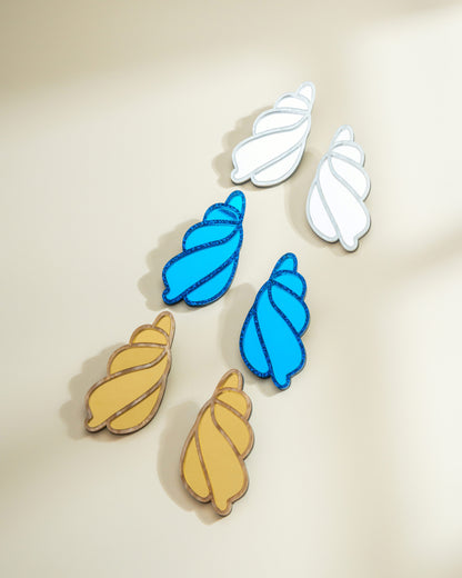 Caracolito Golden Earrings