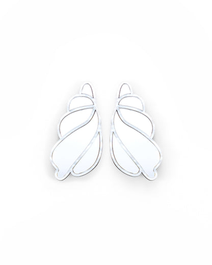 Caracolito Silver Earrings