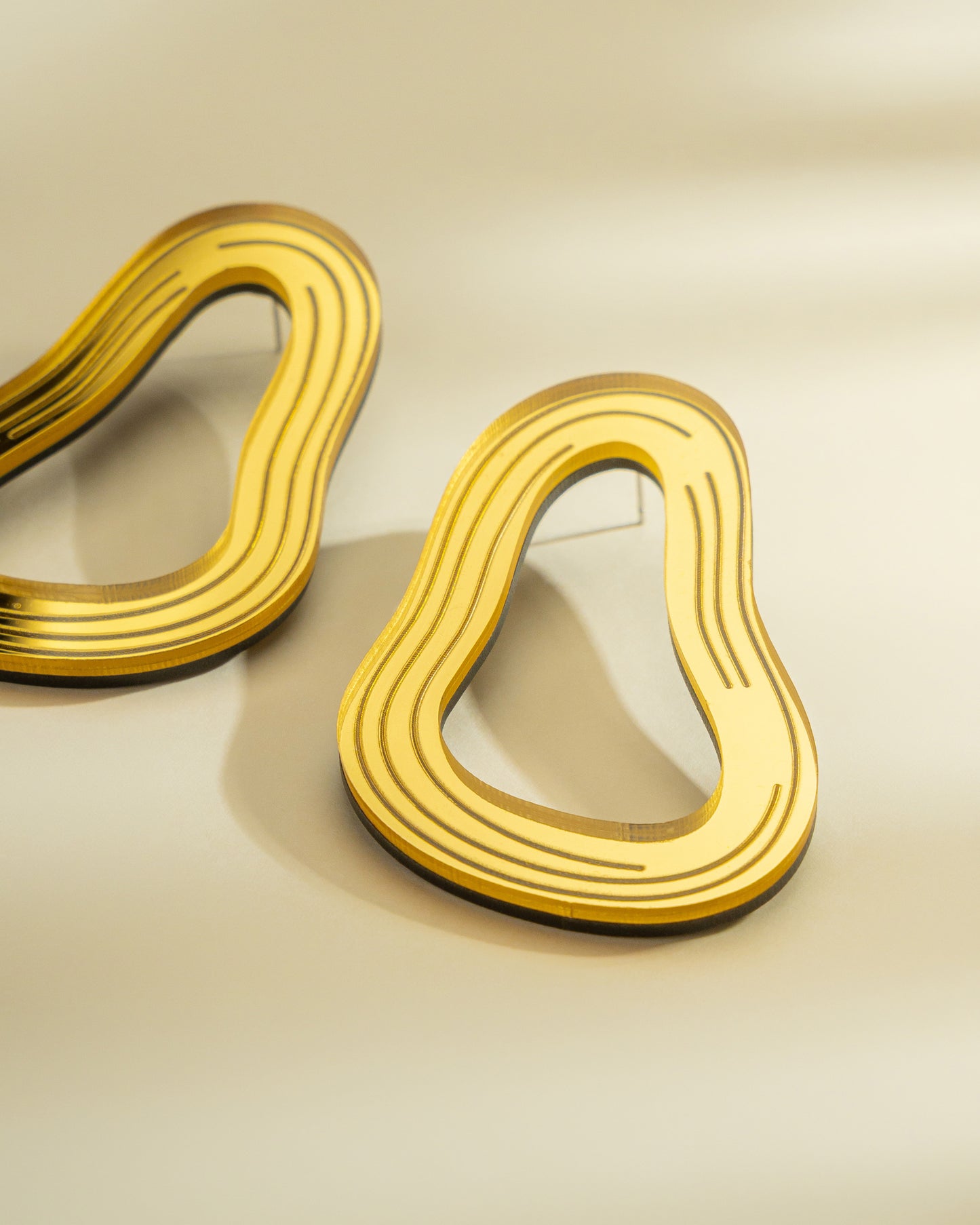 Celeste Golden Earrings