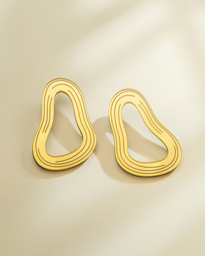 Celeste Golden Earrings