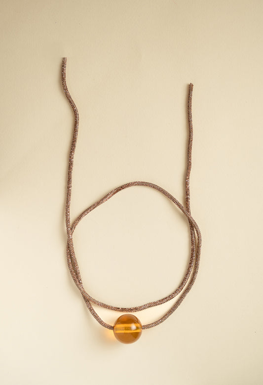 Amber Wrap Necklace