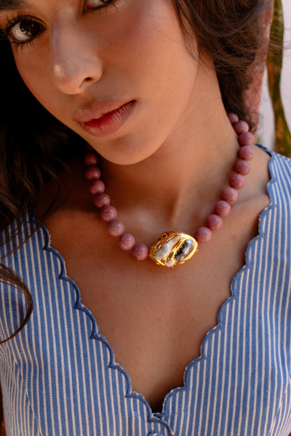 Duna Pink Necklace