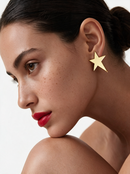 Falling Star Mini Earrings
