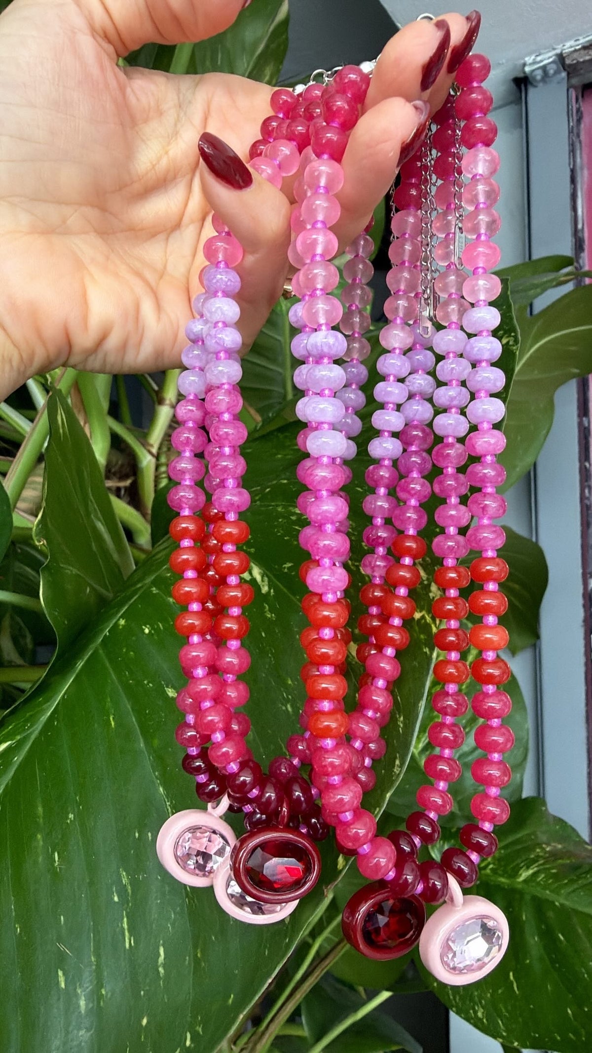 Red Rouge Necklace
