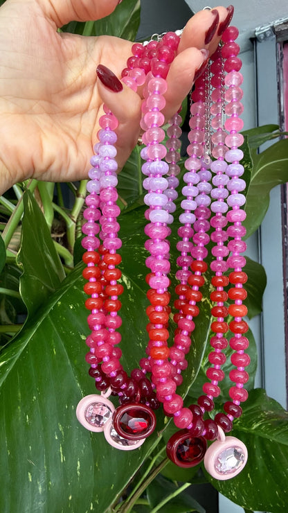 Red Rouge Necklace