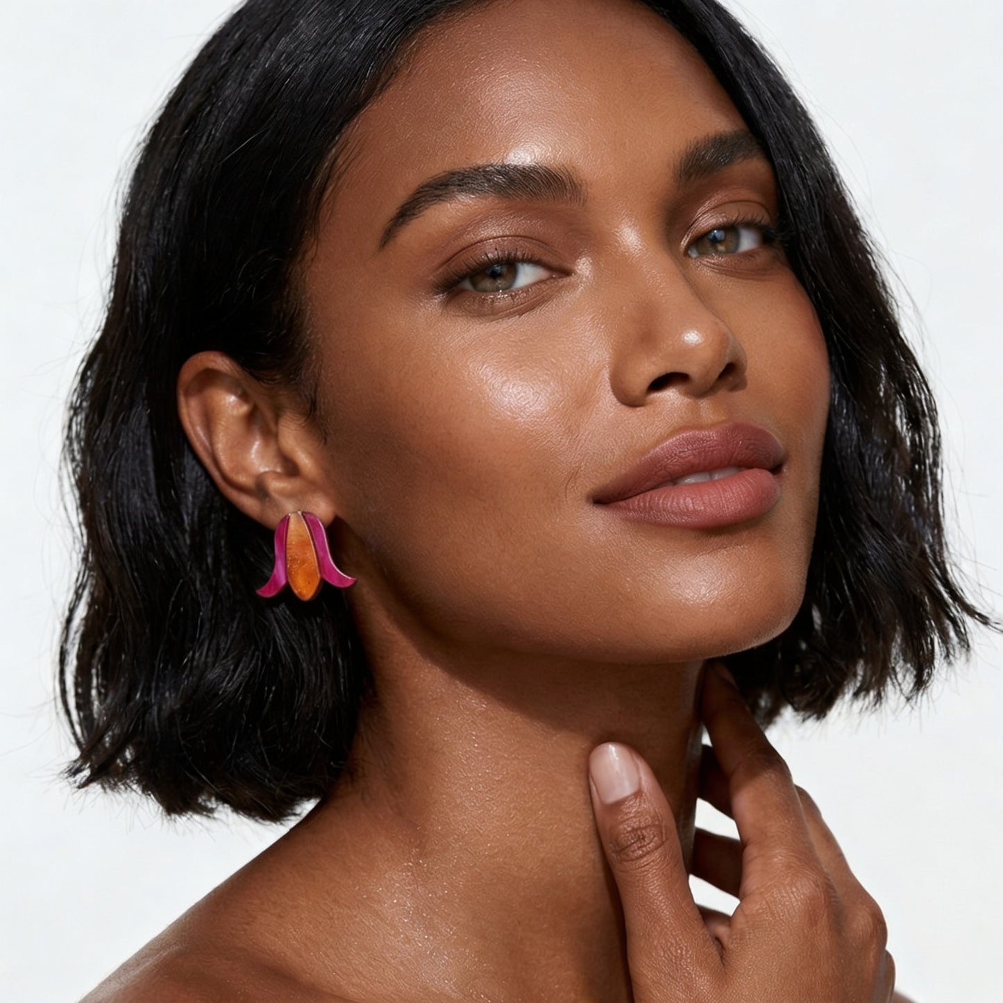 Mother Flower Earring