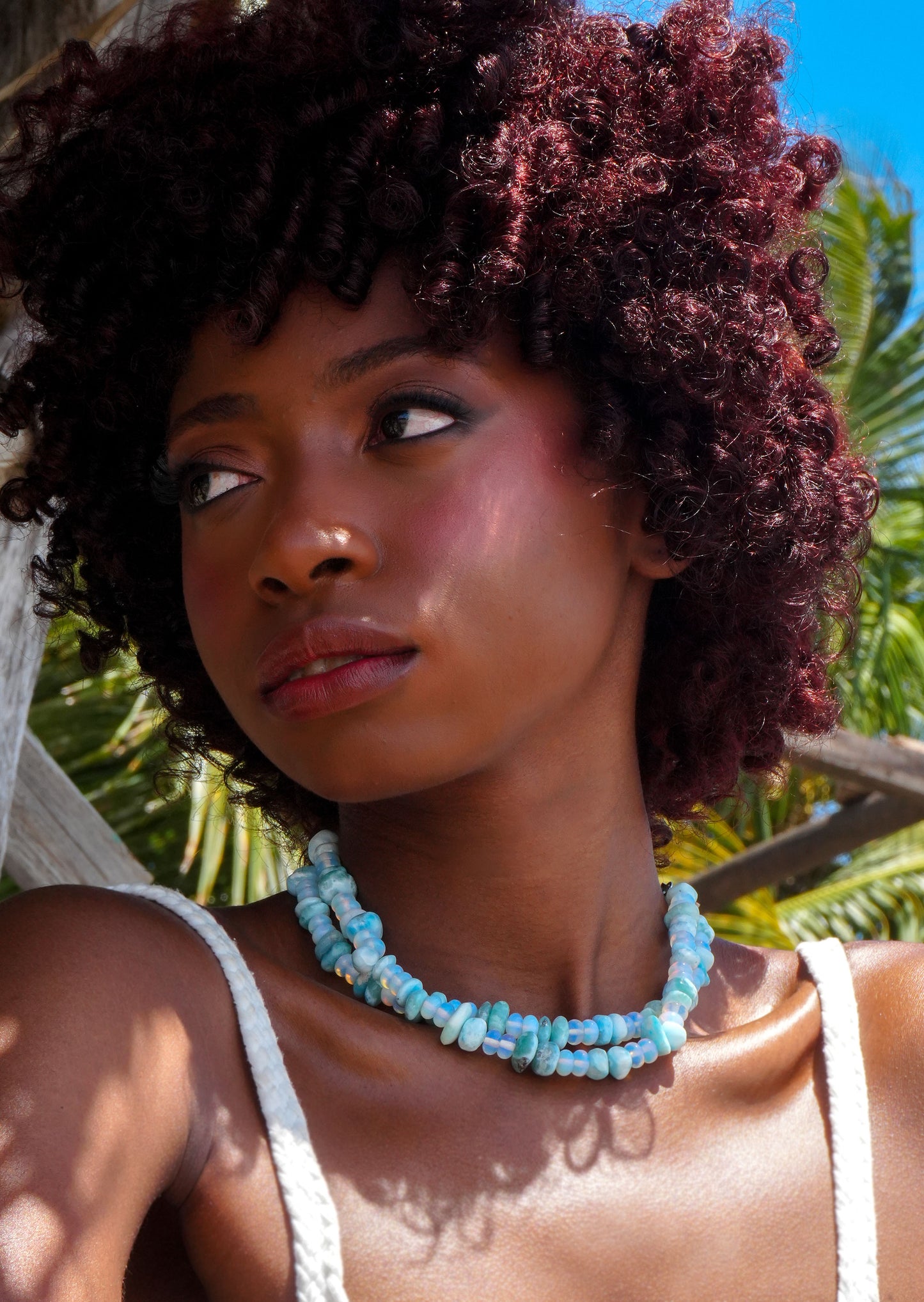 Larimar & Opaline Necklace