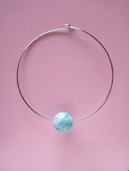 Larimar Ball Chocker