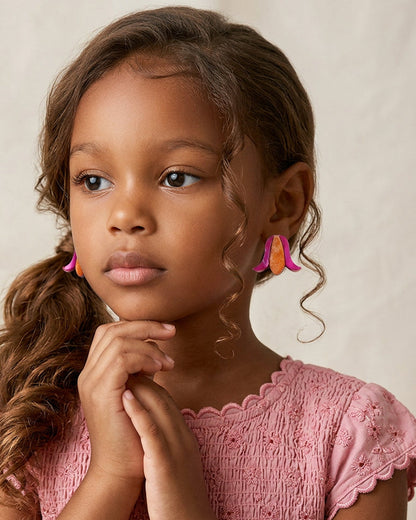 Mother Flower Mini Earring
