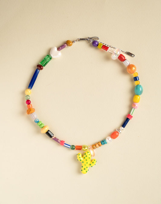 Funky Cactus Necklace