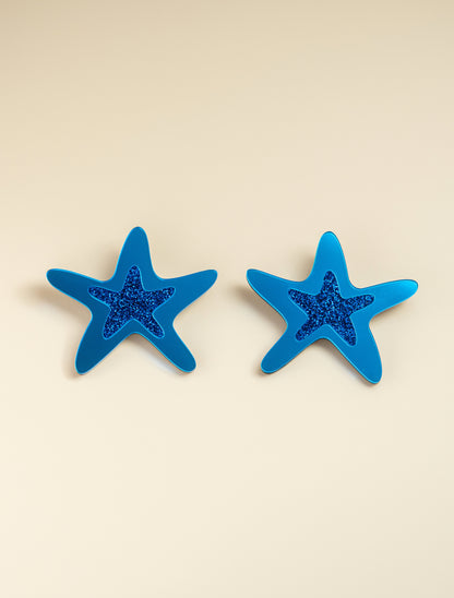 Sea Star Blu Earrings