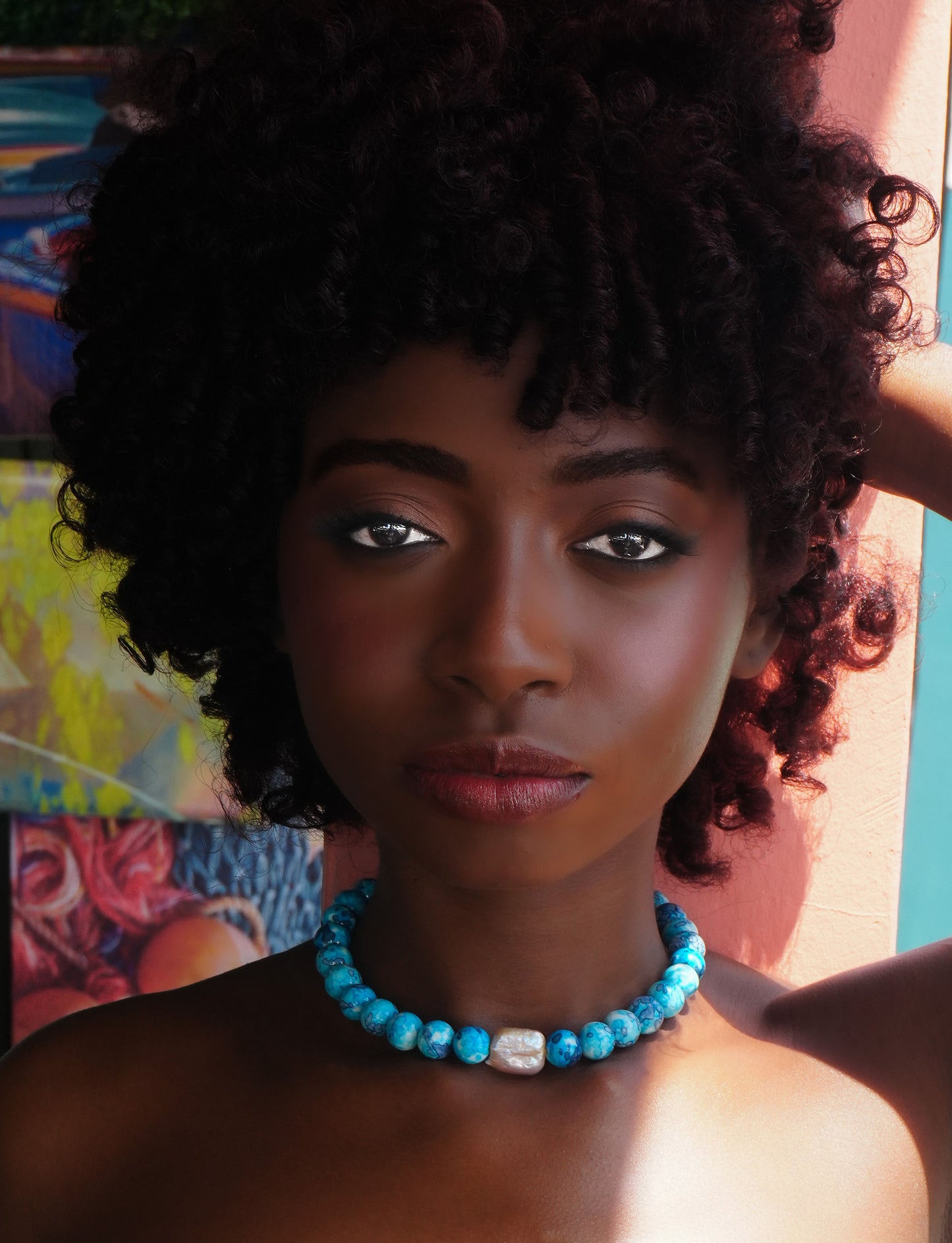 Summer Blue Necklace