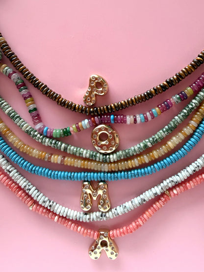 Letter Charm Necklace