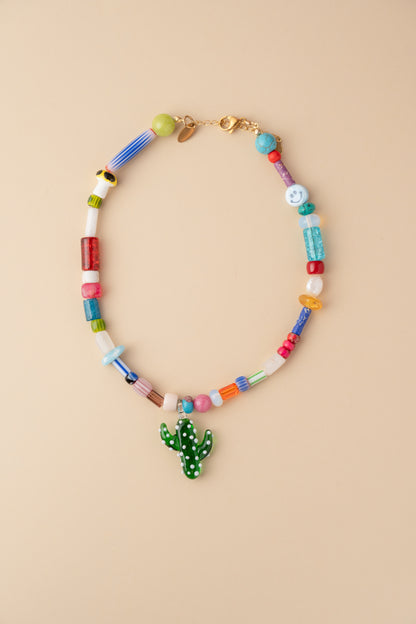 Funky Cactus Necklace