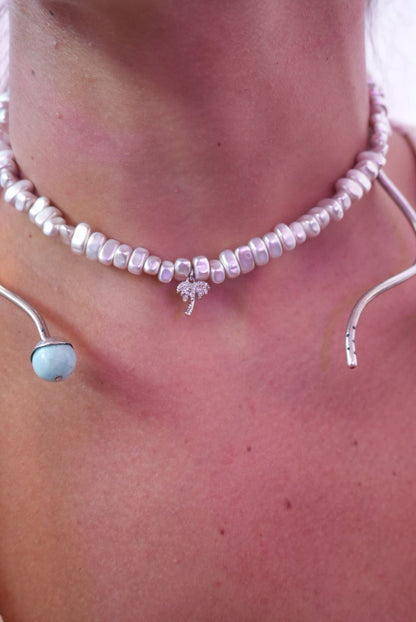 Minitas silver necklace