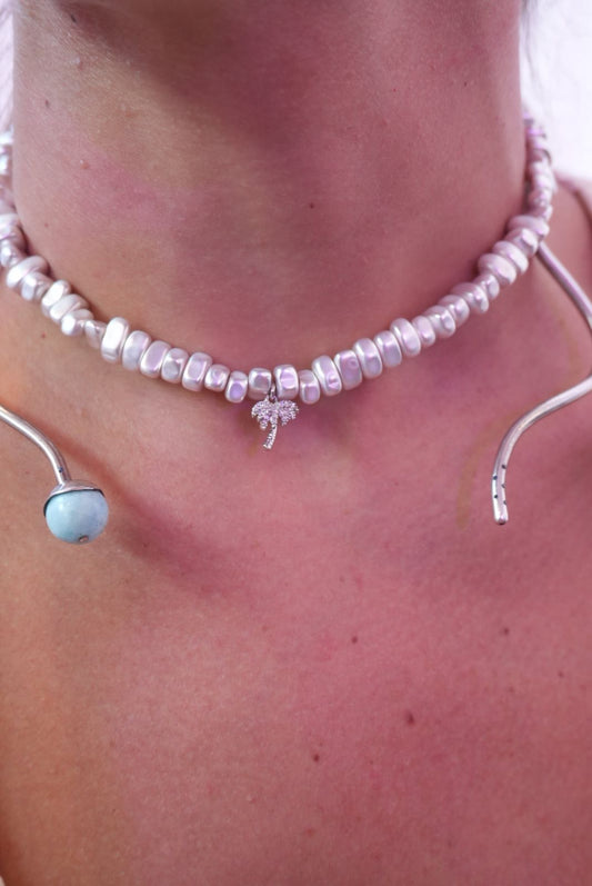 Minitas silver necklace