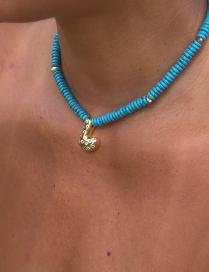 Letter Charm Necklace