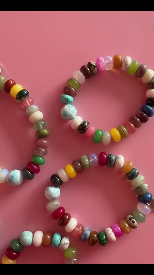 Larimar Colorful Bracelet