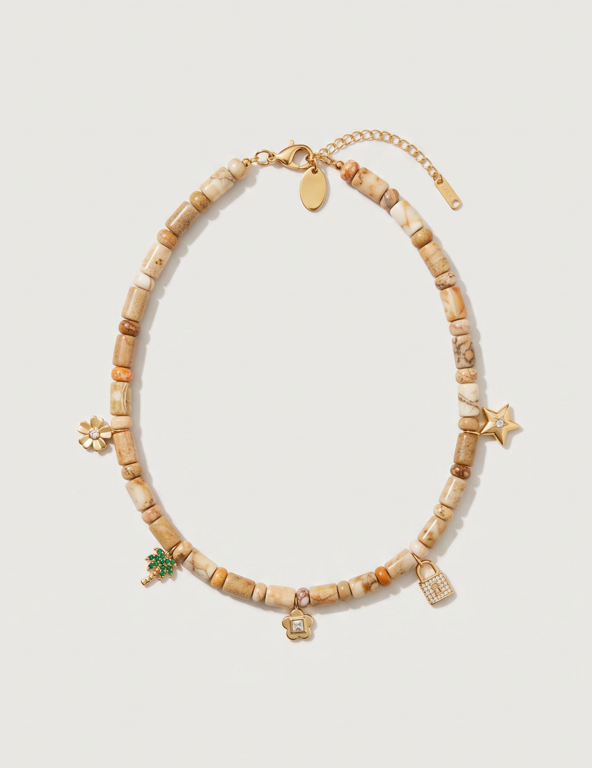 Bea Beige Necklace