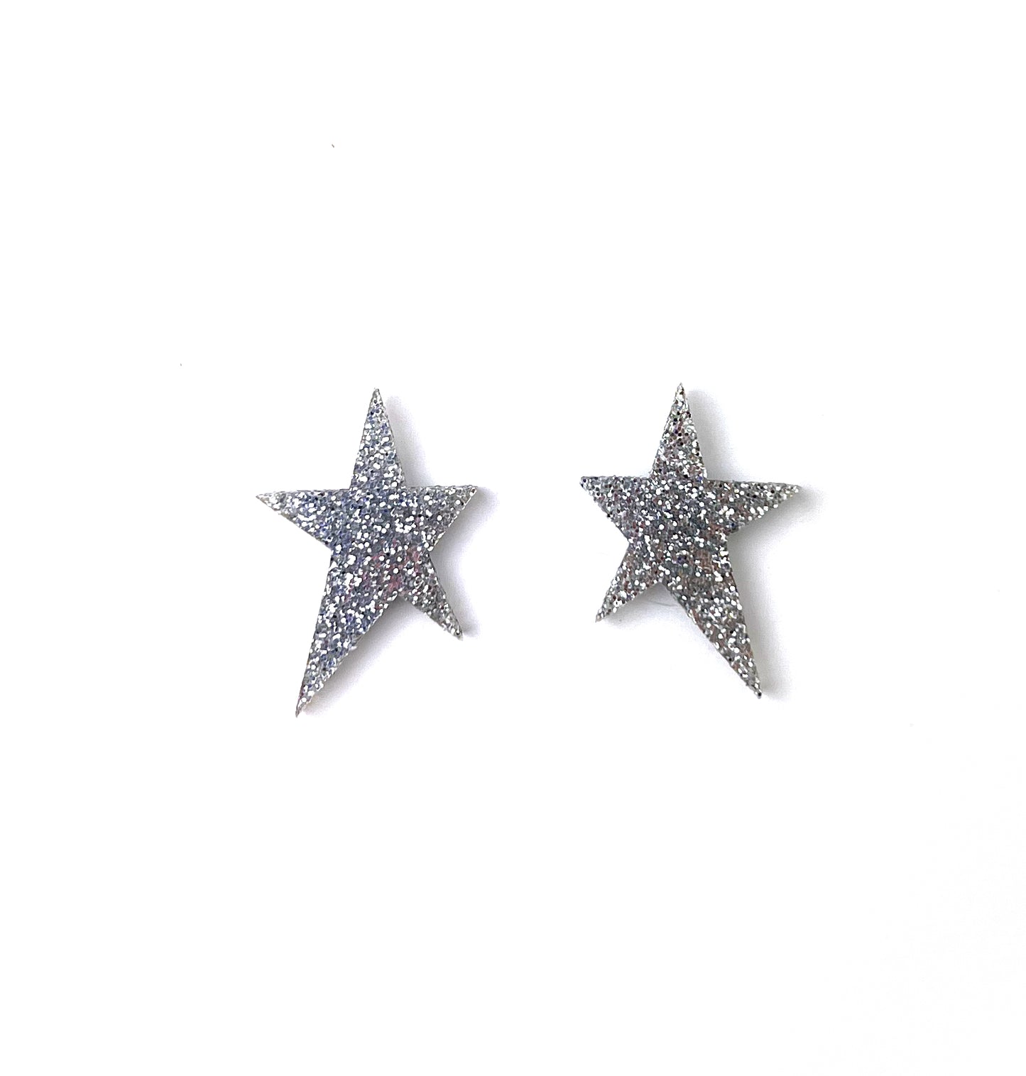 Falling Star Silver Glitter