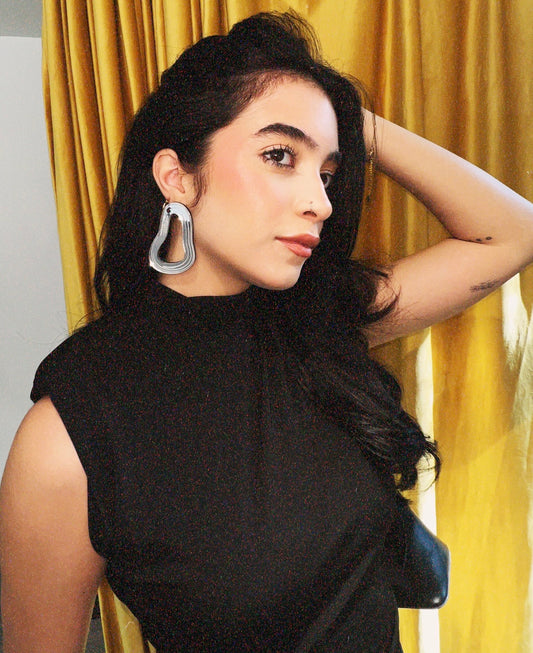 Celeste Silver Earrings